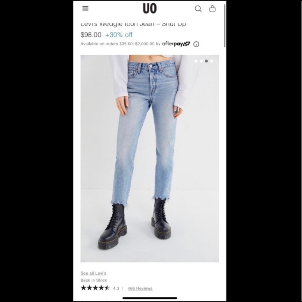 Levi’s Wedgie Icon Jeans